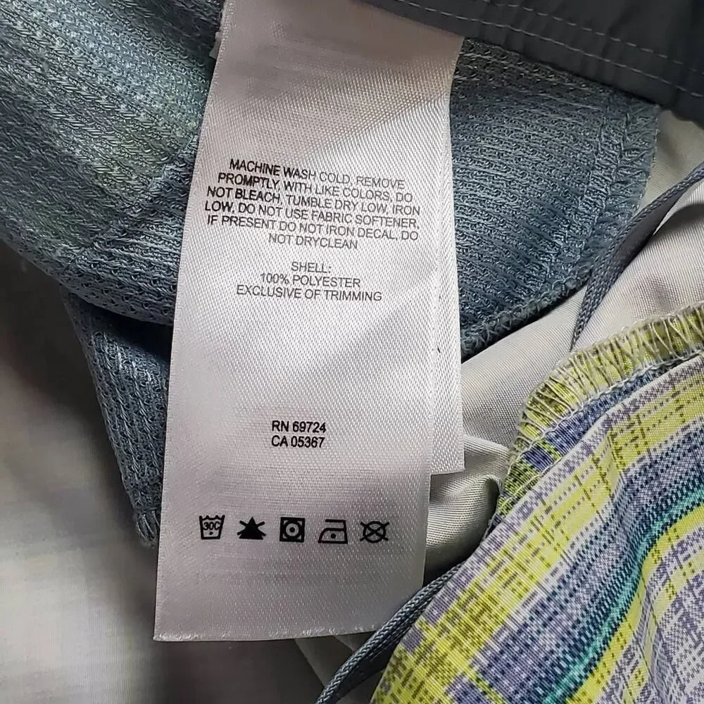 Columbia Men's Plaid Omni-Shade Shorts Size 42 11